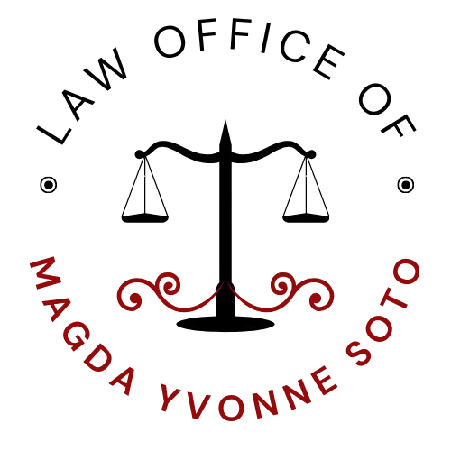 The logo for the law office of magda yvonne soto